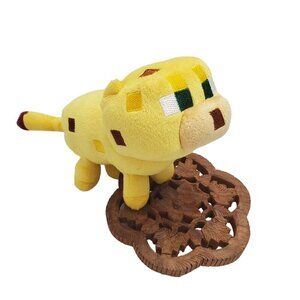 Mojang Minecraft‎ Ocelot Plush Toy Stuffed Animal Yellow 9"